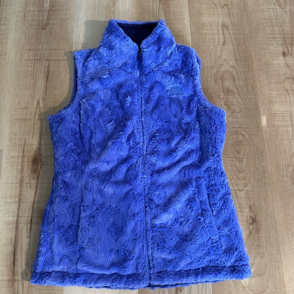 The North Face Mossbub Swirl Vest Women's S Reversible Quilted Puffer - Picture 3 of 14